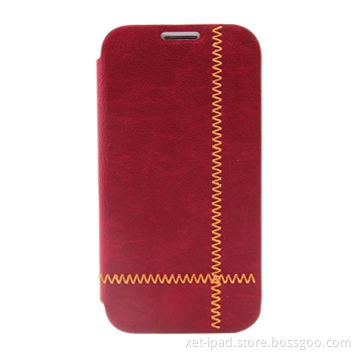 Flip Leather Case for iPhone 5/5s, New Design